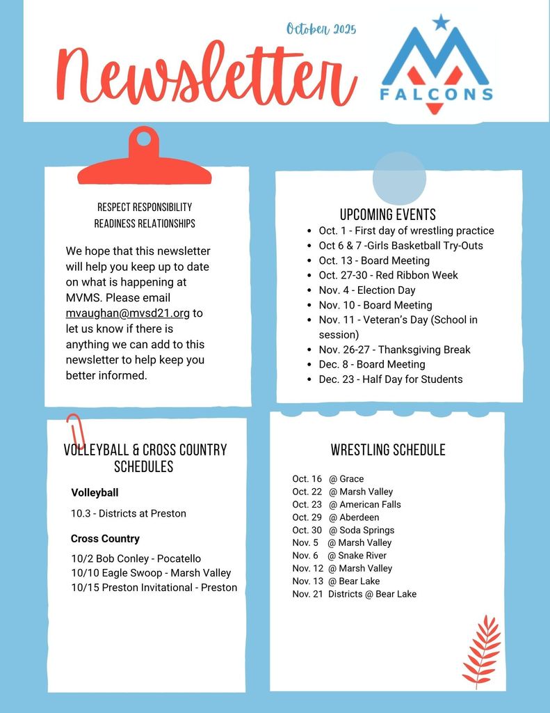 October Newsletter 