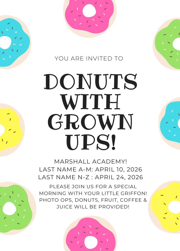 Donuts with Grown Ups! 