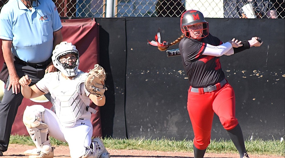 Lynn Welborn went 3 for 3 against Mount Carmel
