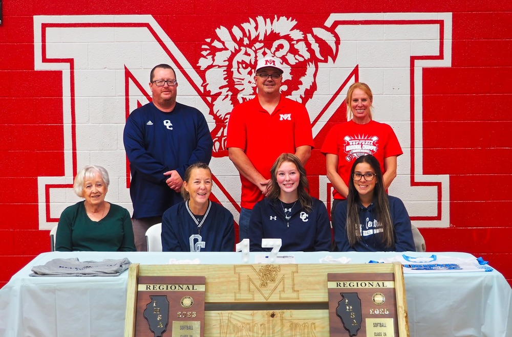 Avery Cornwell signs with Olney Central College for softball