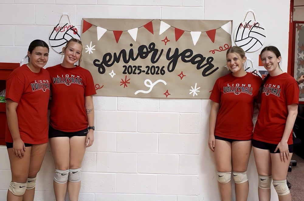 Senior Night for Ella Mattas, Avery Cornwell, Anna Daugerty, and Addy Ross (Photo by T Ray Henry)