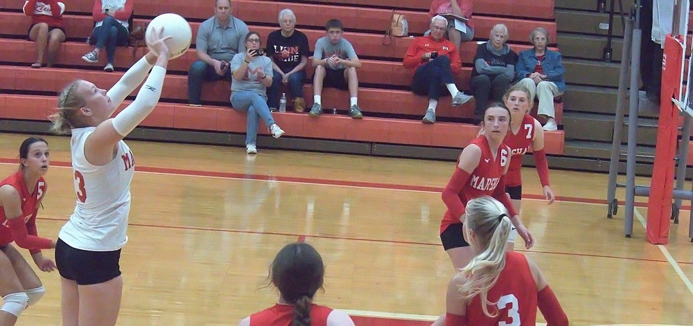 Avery Cornwell scores for the Lions