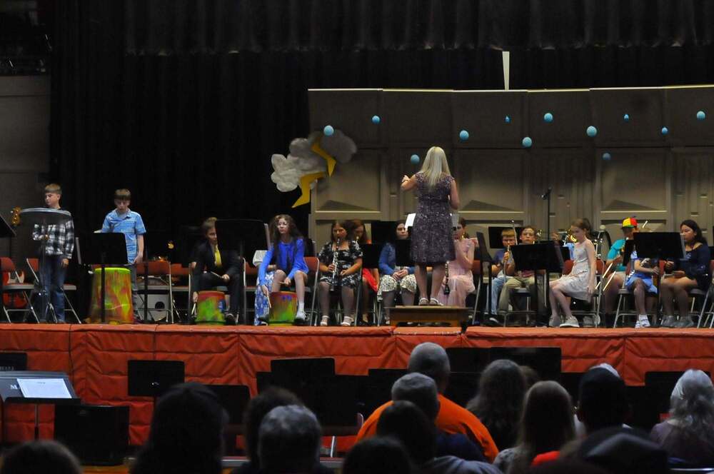 MJHS Band Performs
