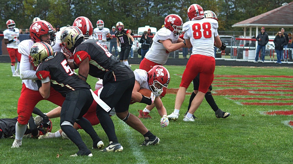 Lucca Giannavolla scored 2 touchdowns