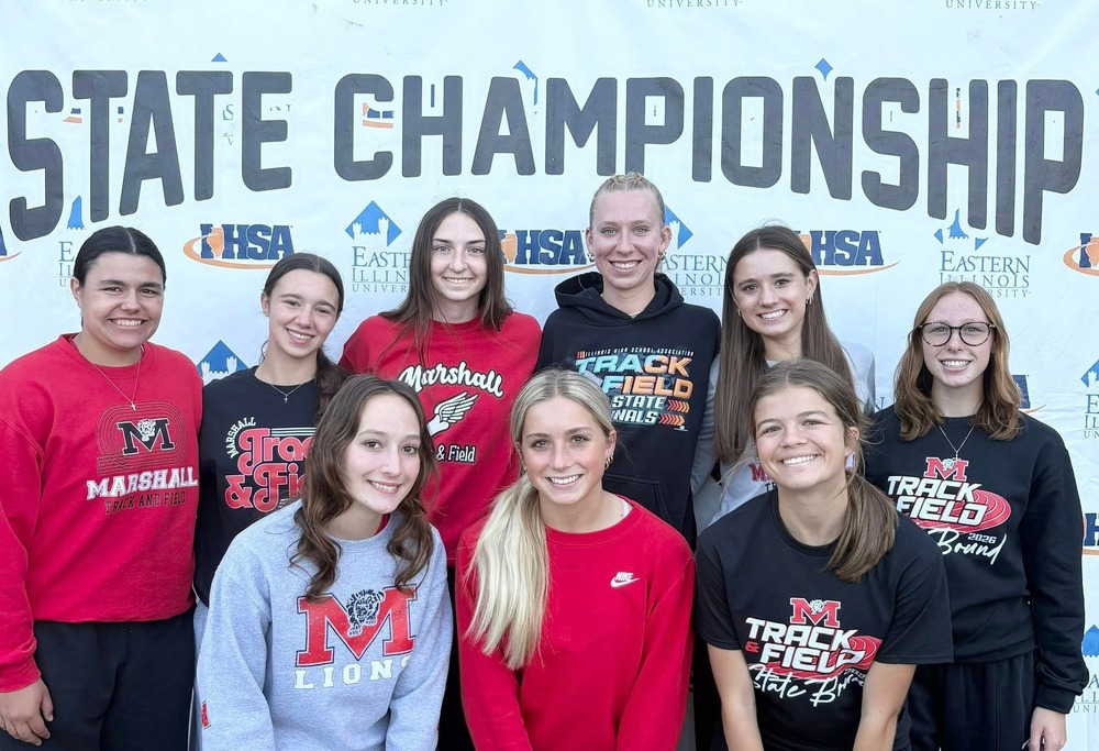 Girls Track Run at State