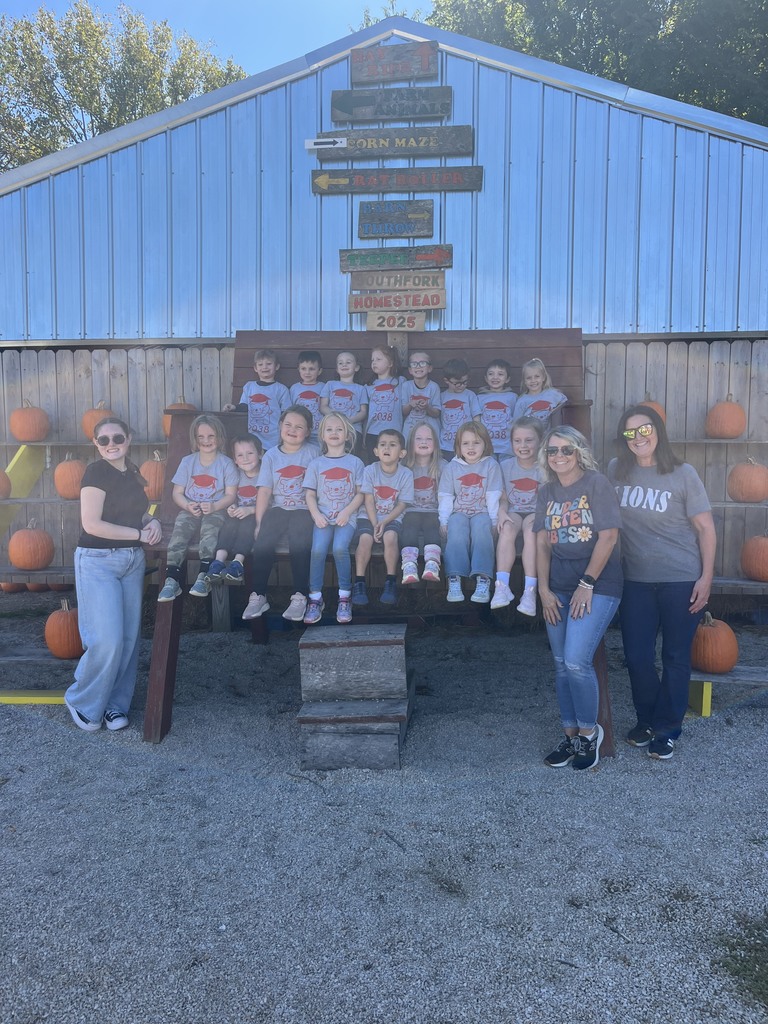 Enjoying the day at the pumpkin patch