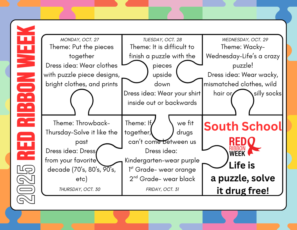 South School Dress Up Days