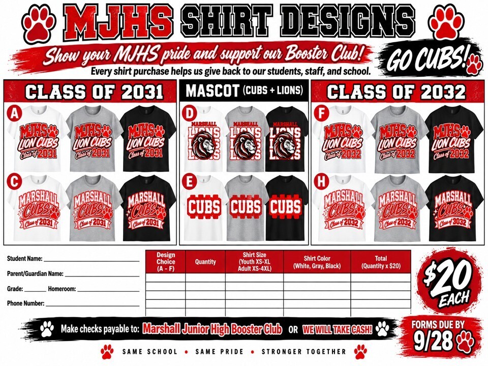 Booster Club T-Shirt
