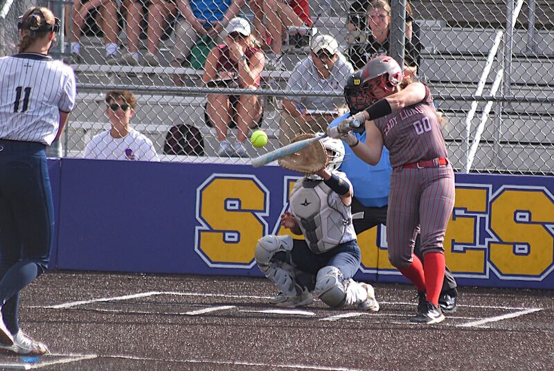 McKenzie Davis had two hits including a huge 2-run home run to tie the game against BCC