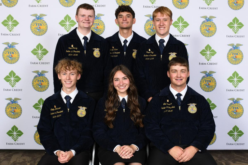 FFA State Officer Team 2026-27