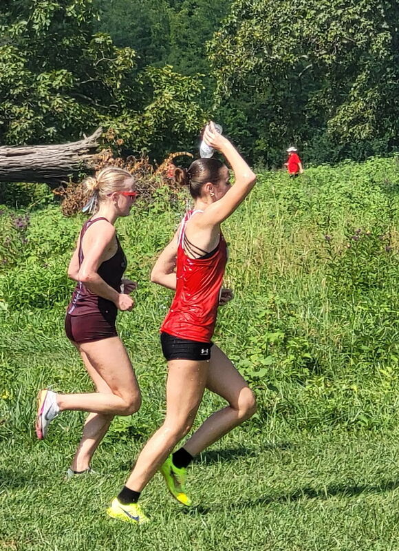 Madeleine Fox fights the heat
