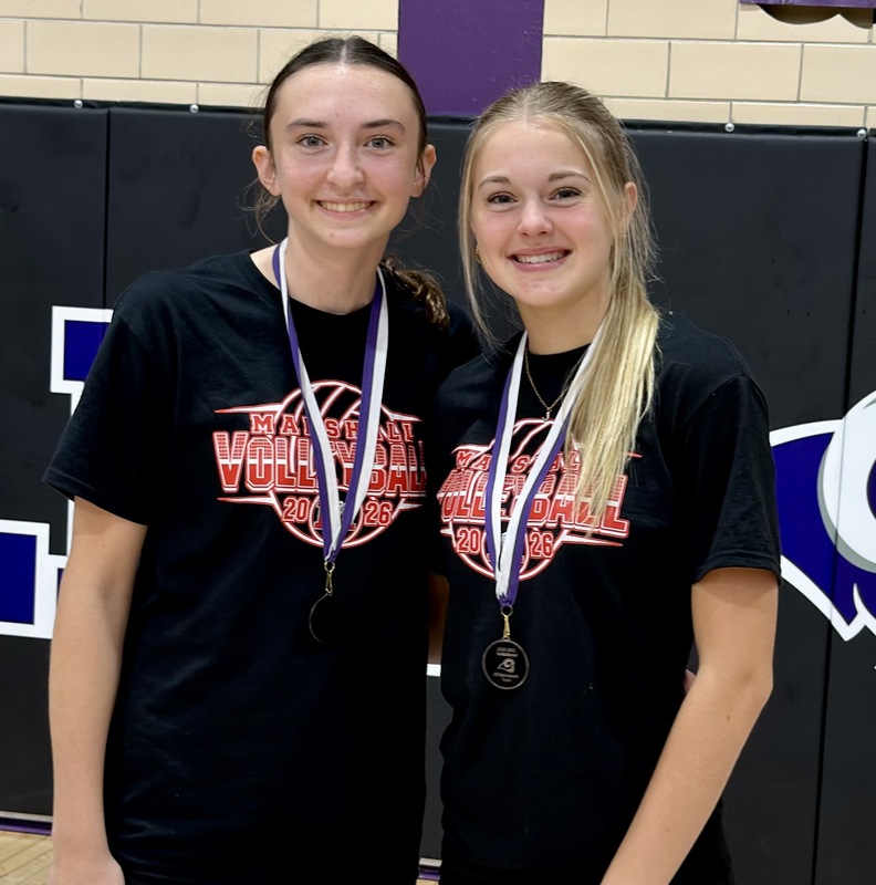 Lilly Ross (Left) & Harper Richardson (Right) were All-Tournament