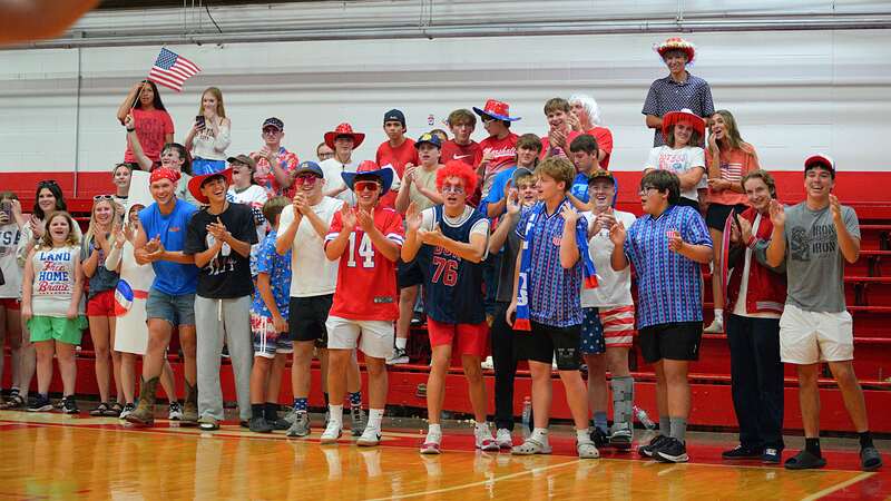 Marshall's student section was in the match from start to finish