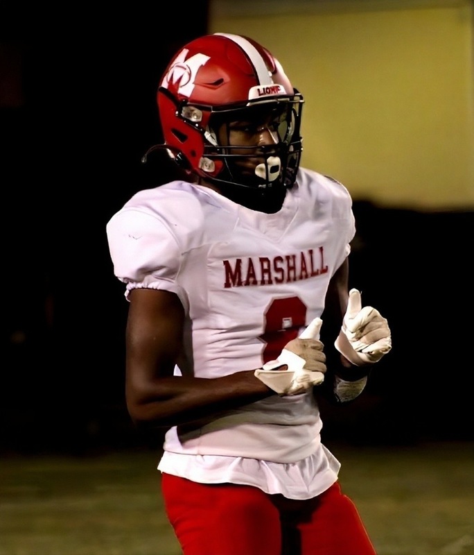 Kaiden Sanders caught 2 touchdown passes on the evening