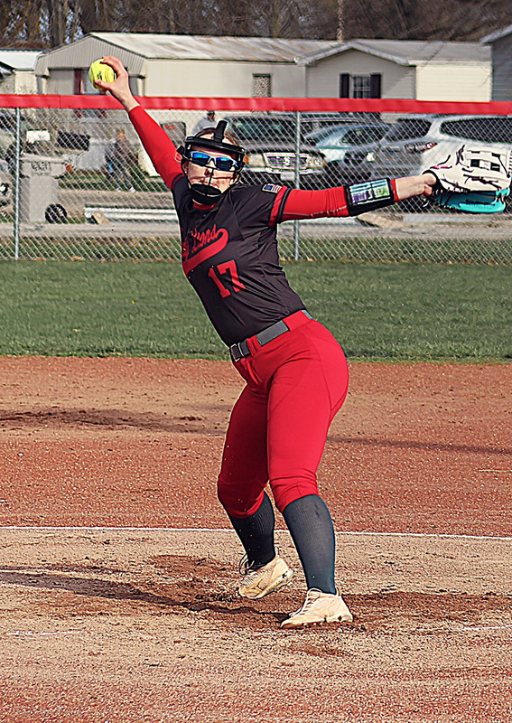 Avery Cornwell fires a strike