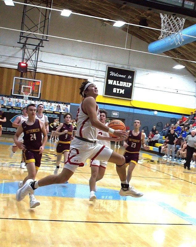 Peyton McGuire led Lions scorers with 23 points