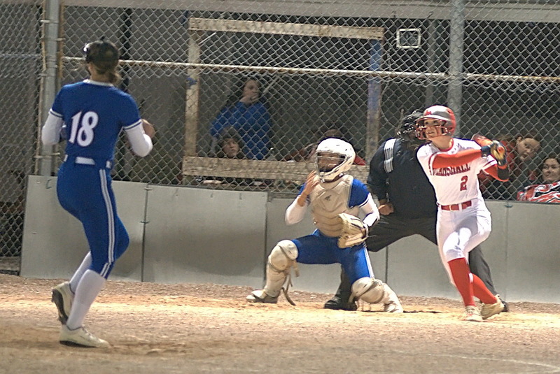 Lilly Nickles' double to lead off the top of the fifth opened the floodgates as Marshall scored 7 runs on 9 hits in the inning to turn a 3-0 deficit into a 7-3 lead that held up for the win 