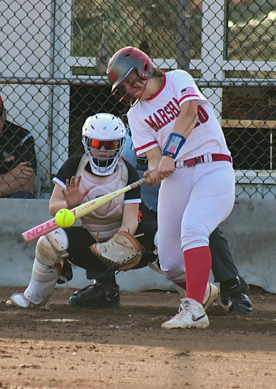 Klaire York led the Lions with a home run and 2 doubles, driving in 6 runs during the big 10-0 win over Paris