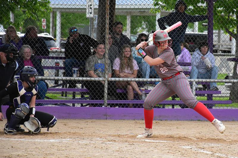 Klaire York drove in two runs in the top of the 3rd with a 2-out single to the opposite field to give Marshall the early lead against Casey-Westfield in their big win