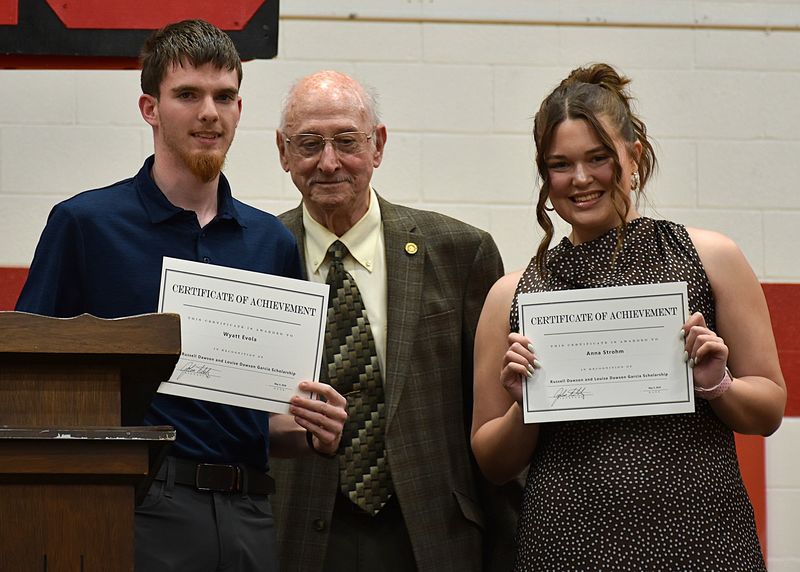 Russell Dawson and Louise Dawson Garcia Scholarship - Wyatt Evola & Anna Strohm