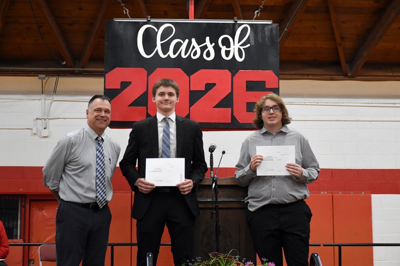 City of Marshall Scholarship - Bryce Griguhn & Ethan Rayhel