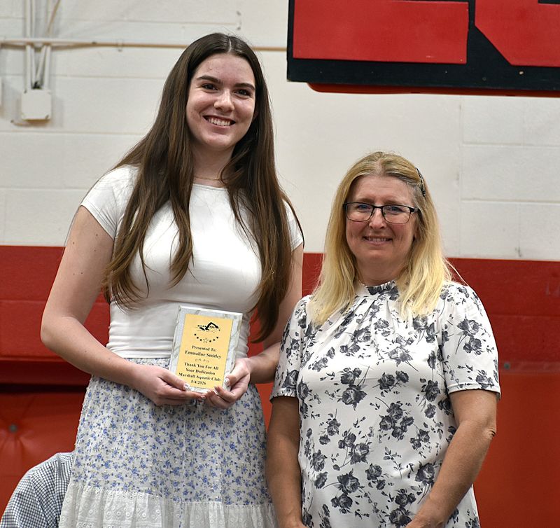 Marshall Aquatic Club Award - Emmaline Smitley