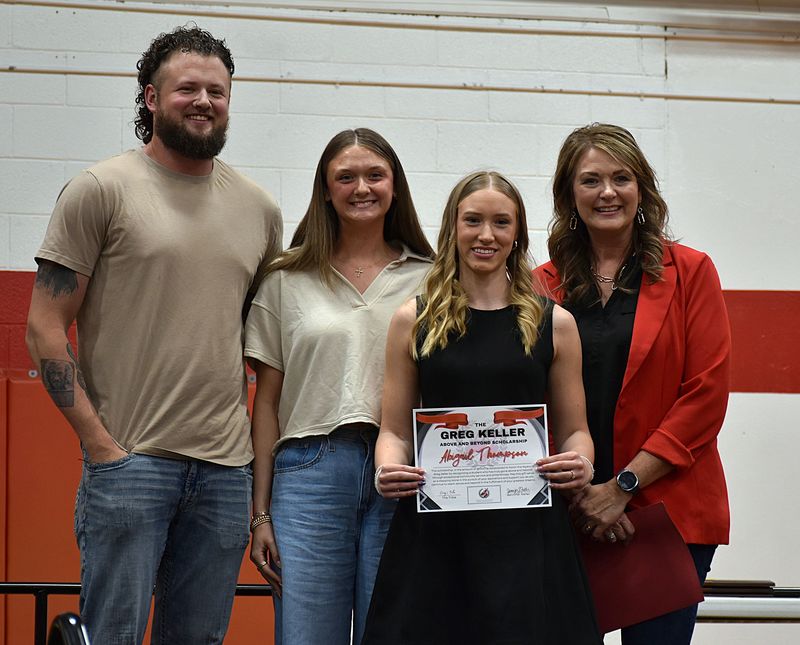 Greg Keller Above and Beyond Scholarship - Abigail Thompson