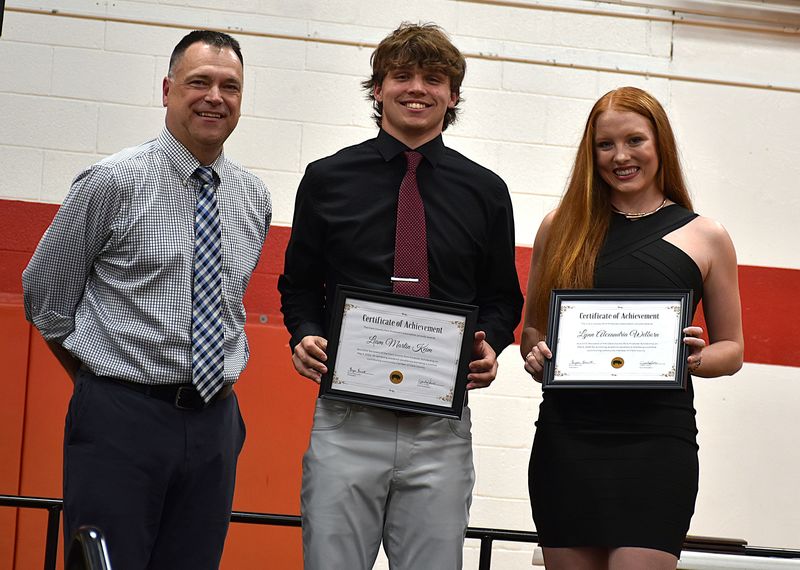 Clark County Pork Producers Scholarship - Liam Keim & Lynn Welborn