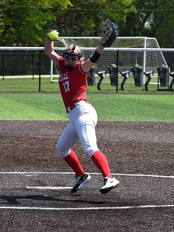 Avery Cornwell picked up the complete game win over Meridian at the St Joe-Ogden tournament