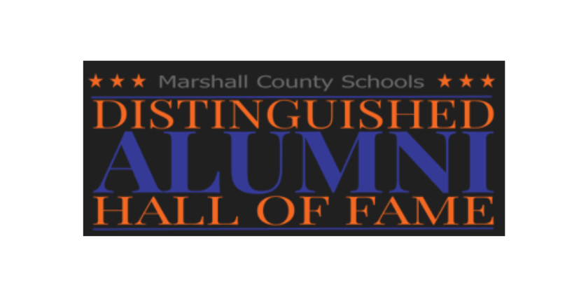 Graphic reading "Distinguished Alumni Hall of Fame"