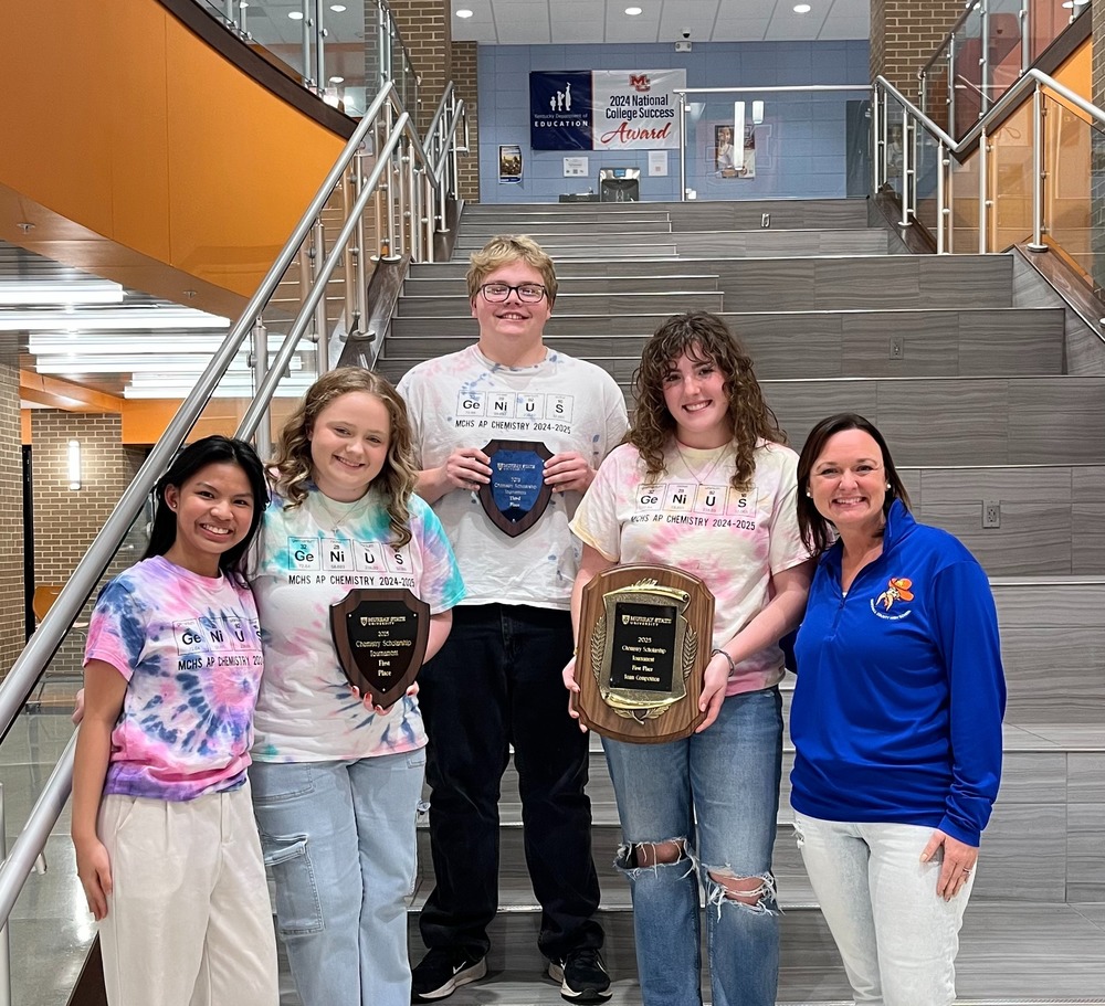 Photo of MCHS Chemistry Tourney Champs