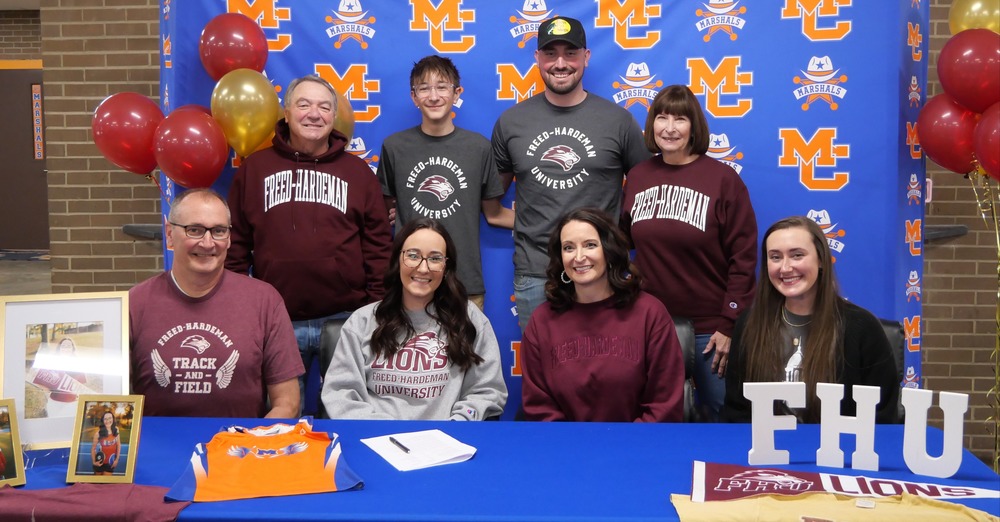 Audrey Grace Brown signs with Freed-Hardeman Track and Field