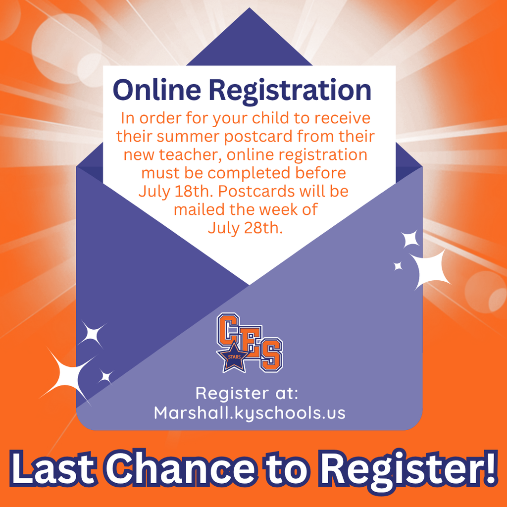 Register at:  Marshall.kyschools.us