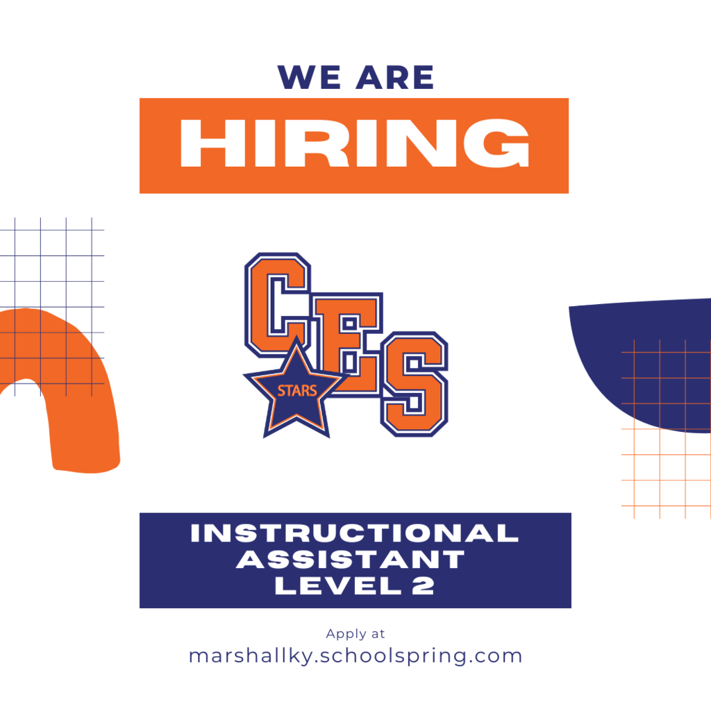 Apply at:  marshallky.schoolspring.com