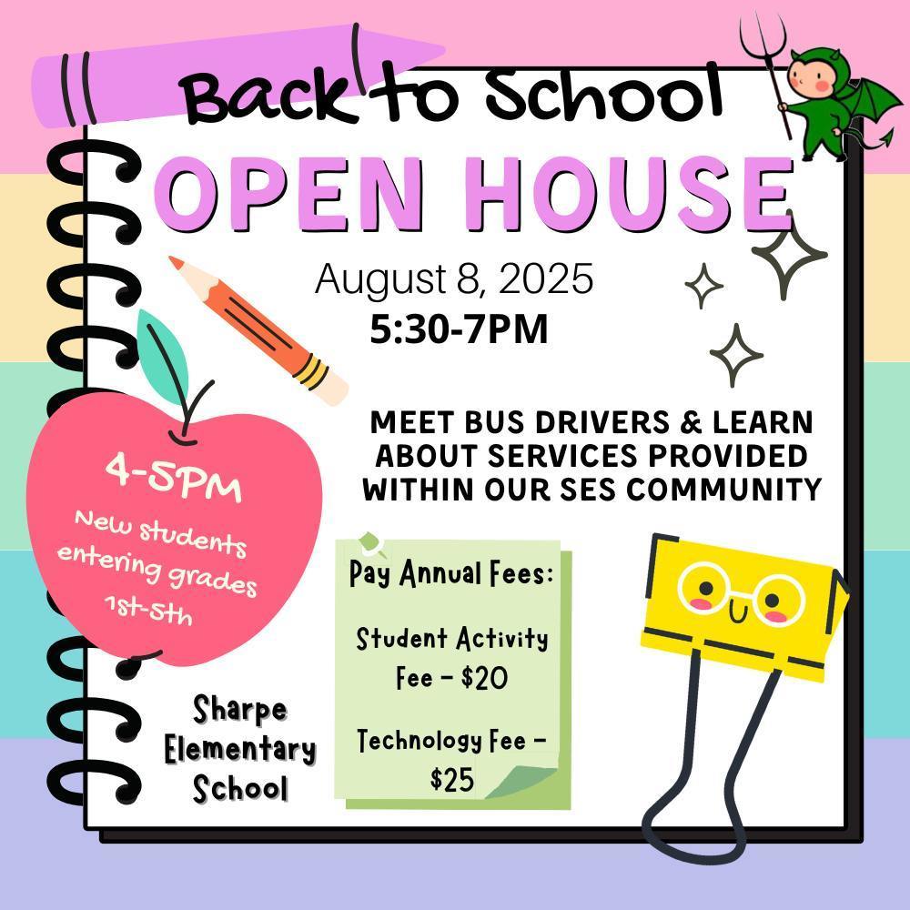 Open House - Friday, August 8, 2025