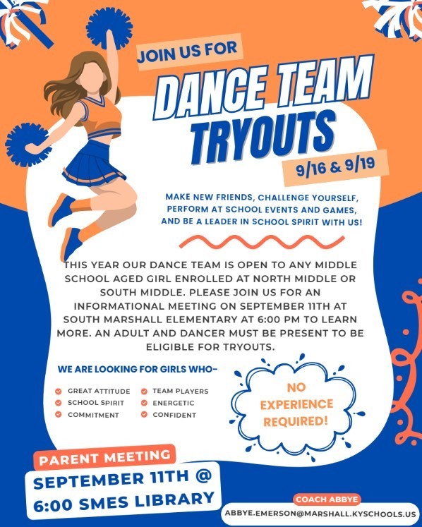 dance tryouts
