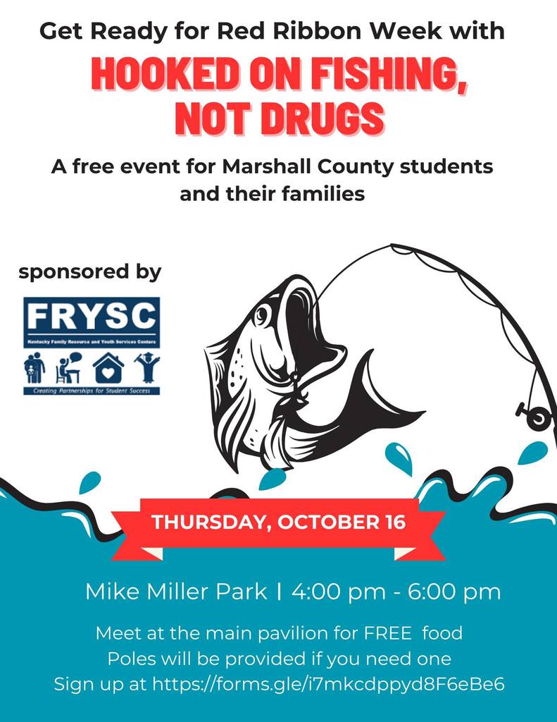 Hooked on Fishing,Not Drugs Flyer