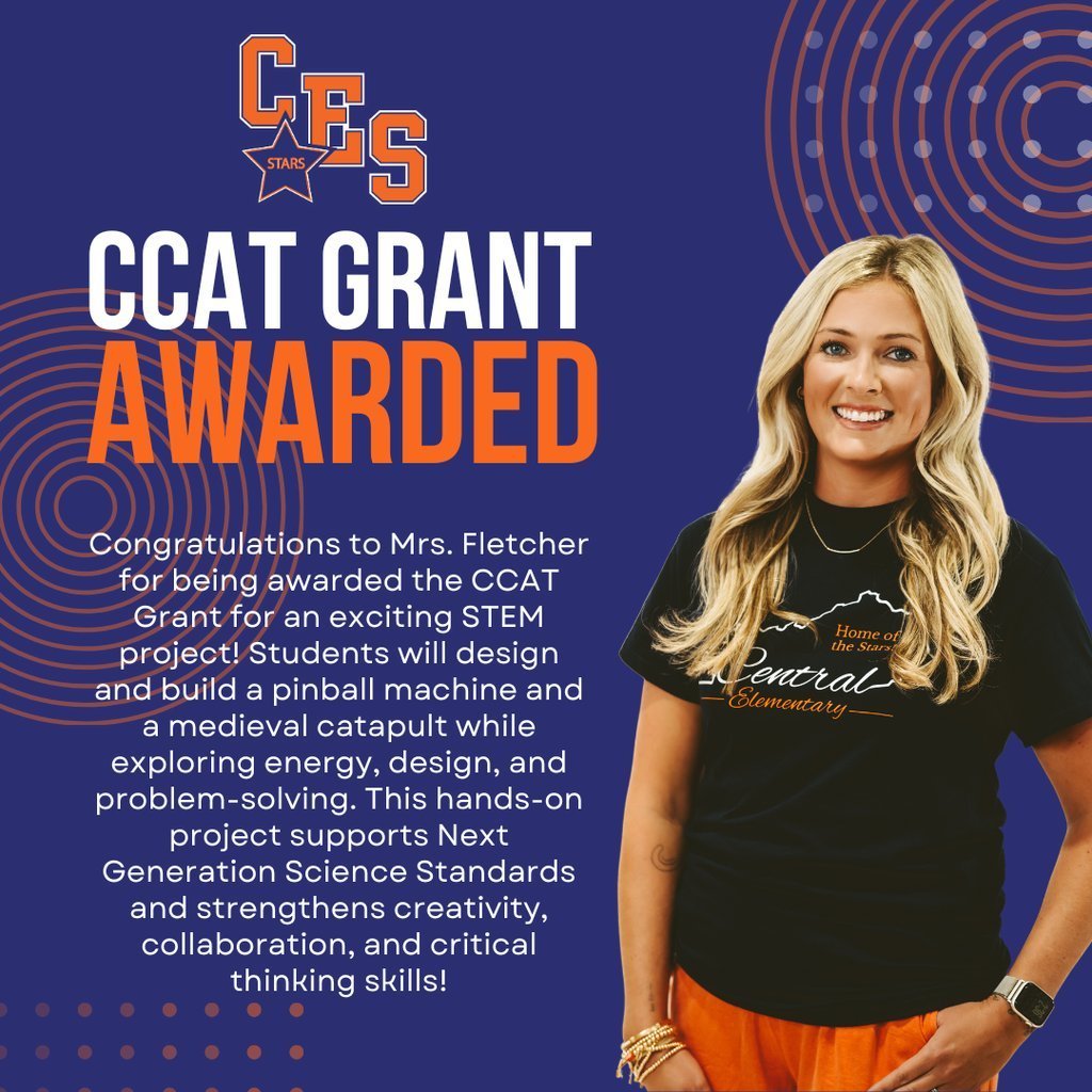 Graphic with details on cES CCAT grant