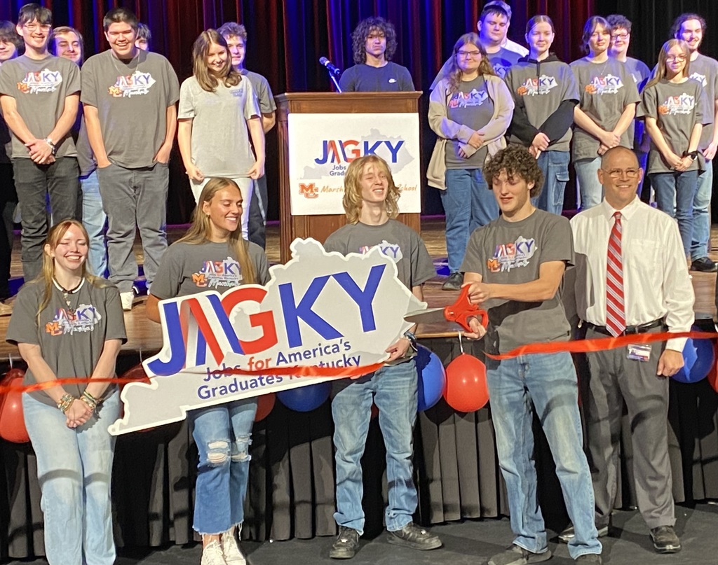 Ribbon Cutting for JAG KY program at MCHS