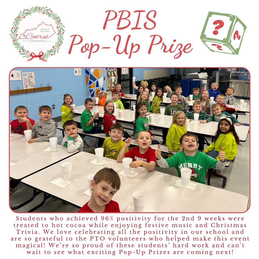 PBIS Pop-Up Prize