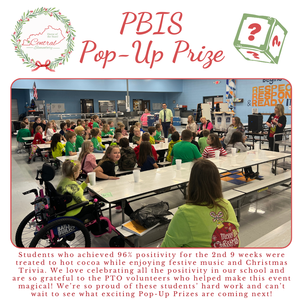 PBIS Pop-Up Prize