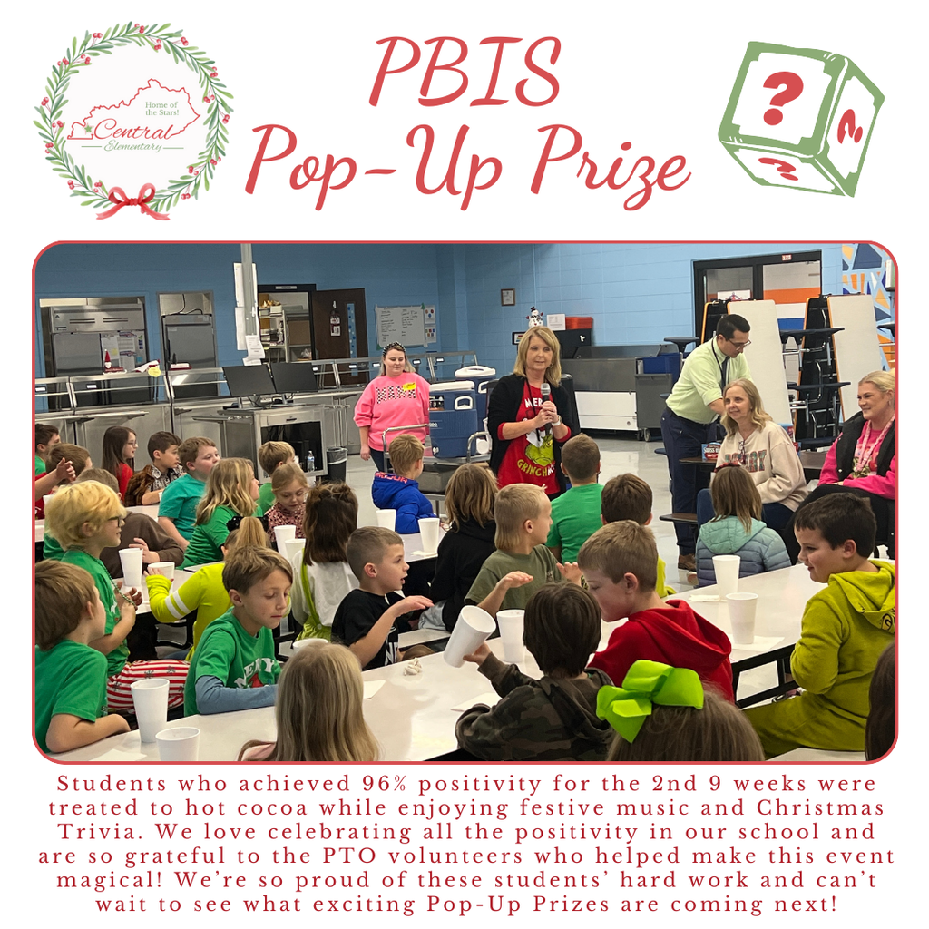PBIS Pop-Up Prize