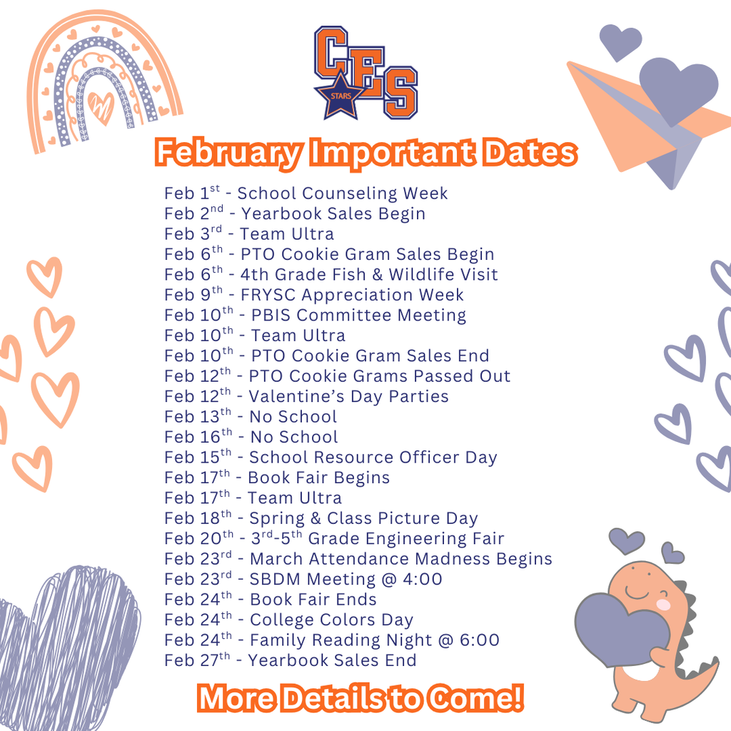 February Important Dates 