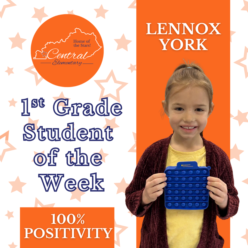 Student of the Week!