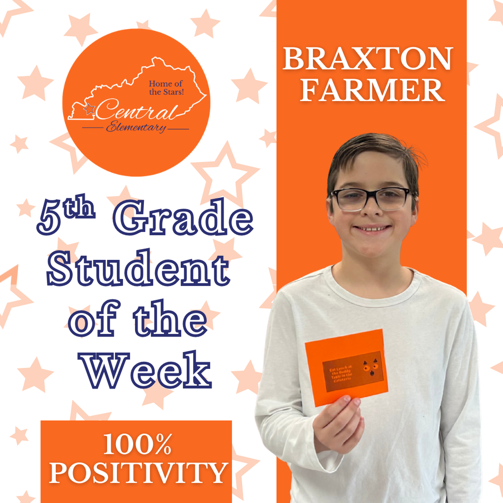 Student of the Week!