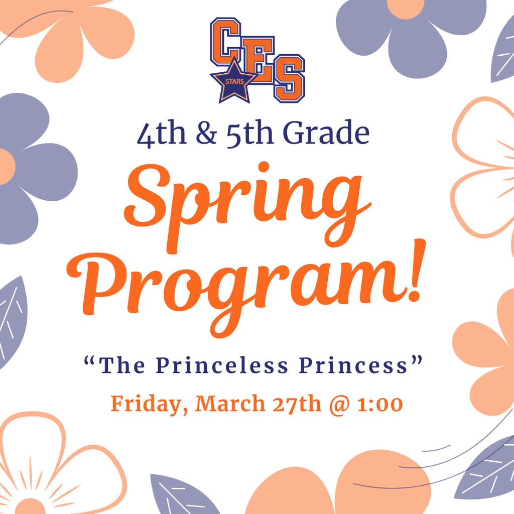 4th & 5th Grade Spring Program 