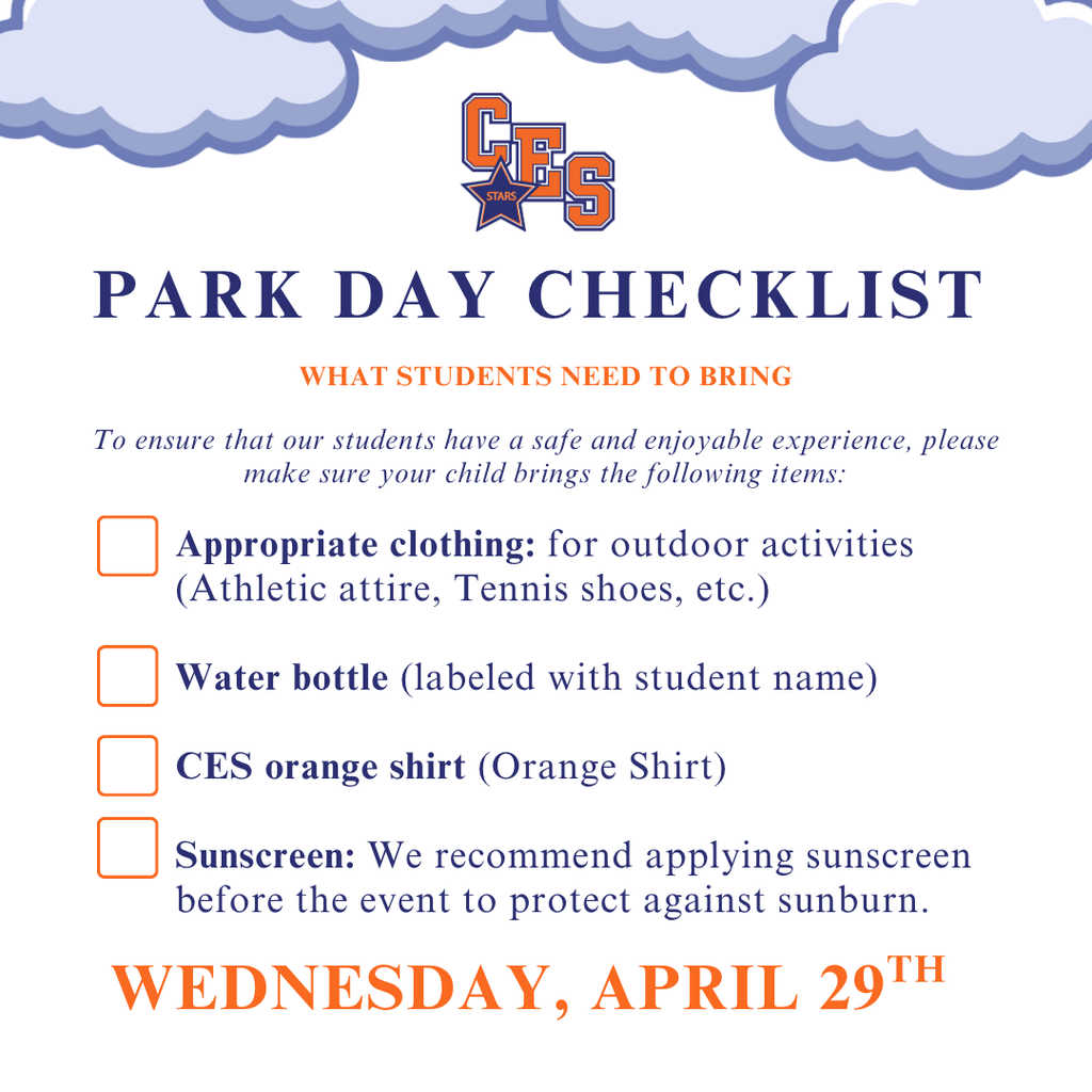 Park Day Checklist