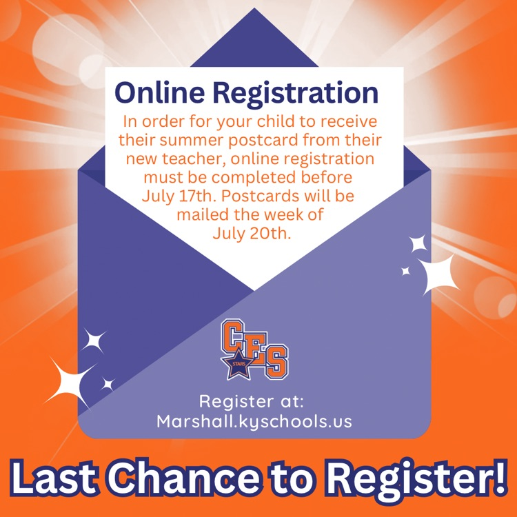 Register at: Marshall.kyschools.us