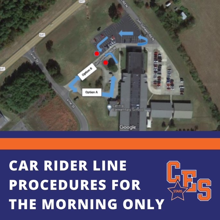 Car Rider Morning Procedure