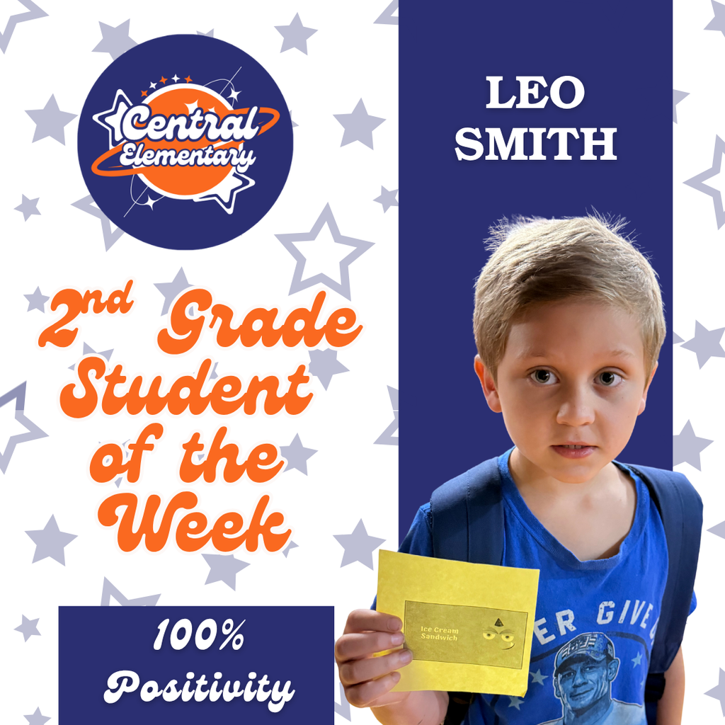 Student of the Week!